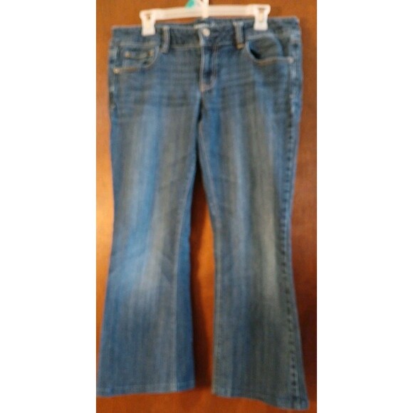 American Eagle Artist Stretch Med Wash Jeans 5 Pockets Women’s Size 12 - Picture 2 of 16